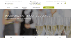 Desktop Screenshot of delafosse-receptions.fr