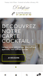Mobile Screenshot of delafosse-receptions.fr